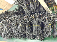 Cables de Panel frontal de carcasa de ordenador, LED de alimentación + HDD + interruptor de alimentación + reinicio + SPK + Micrófono + USB 3,0*4 + TPYE-C, suministro directo de fábrica