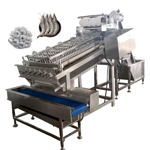 Macchine industriali per la sbucciatura di gamberetti/macchina per la decapitazione di gamberetti/macchina per sbucciare i gamberi - Product Image 4