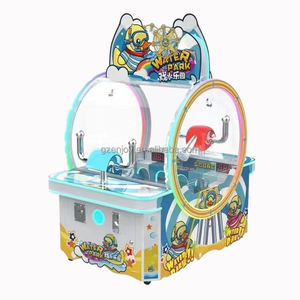 เครื่องเล่<span class=keywords><strong>น</strong></span>เกมหยอดเหรียญหรือเกมวิดีโออาร์เคดสำหรับเด็กอายุ 3 6 8 ปี เกมยิงเป้าแบบอินเทอร์แอคทีฟสำหรับเด็กใ<span class=keywords><strong>น</strong></span>ร่ม อุปกรณ์ธุรกิจเกม - Product Image 1