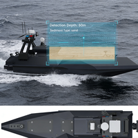 Plateforme professionnelle de collecte de données océanographiques, bateau autonome de prospection en eaux profondes sans pilote