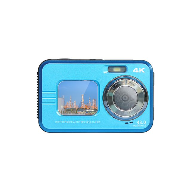 Excam4800 Explosion-proof Point Shoot Digital Camera 4K Intrinsically Safe IP68 Waterproof SD Card Lithium Battery Dual Screen