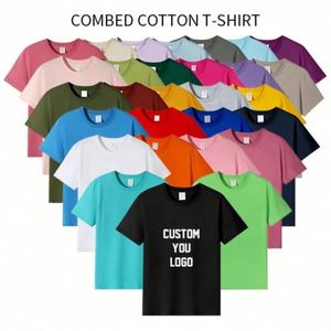 Wholesale 100% Cotton Oversized Fitness T-Shirt Multi-Color <b>Blank</b> with 180g Fabric <b>Weight</b> Custom Logo Printing for Men - Product Image 4