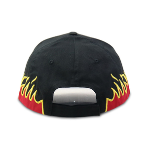 Tùy Chỉnh Ngọn Lửa Thêu Mũ Bóng Chày Phong Cách 6 Bảng Điều Chỉnh Racing Hat Cho Nam Giới Và Phụ Nữ - Product Image 5
