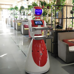 Lập trình ai lái xe giao hàng <span class=keywords><strong>Robot</strong></span> bồi bàn máy chủ <span class=keywords><strong>robot</strong></span> để bán cho nhà hàng <span class=keywords><strong>robot</strong></span> giao hàng thương mại - Product Image 2