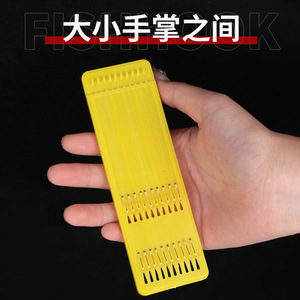 เบ็ดตกปลา FisHook ขนาด 17 ซม. แบบสองทาง ปลายแหลม ไม่มีเงี่ยง ผลิตจากเหล็กกล้าคาร์บอนสูง สำหรับตกปลาในแม่น้ำ - Product Image 3