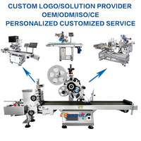 Machine à étiqueter à grande vitesse et haute précision machine d'impression d'étiquettes trieuse pondérale avec étiquetage