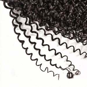 Amygirl Vente en gros, cheveux humains vierges naturels de qualité 10A, brins de cheveux péruviens, cambodgiens, brésiliens, bouclés crépus, 100% - Product Image 4