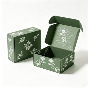 Caja <span class=keywords><strong>de</strong></span> Envío <span class=keywords><strong>de</strong></span> Cartón Corrugado Personalizada con Logotipo Impreso a Todo Color CMYK para Sets <span class=keywords><strong>de</strong></span> Regalo y Empaquetado <span class=keywords><strong>de</strong></span> Productos Ecológicos - Product Image 1