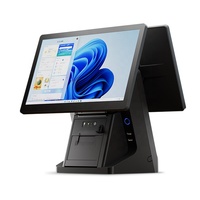 Système de point de vente tout-en-un à double écran tactile capacitif Intel I5 de 3e génération, Wi-Fi 6, Bluetooth 5.2, garantie 1 an, caisse enregistreuse