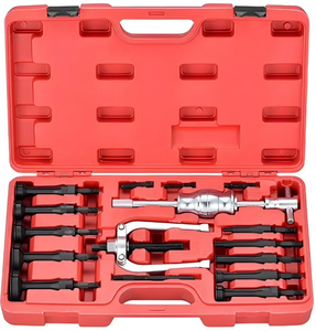 LARIX 16PCS Kit <span class=keywords><strong>de</strong></span> extractor <span class=keywords><strong>de</strong></span> sello y carrera <span class=keywords><strong>de</strong></span> rodamiento <span class=keywords><strong>de</strong></span> pinza <span class=keywords><strong>de</strong></span> orificio ciego - Product Image 1