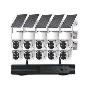 10ch 4MP <span class=keywords><strong>Camara</strong></span> de seguridad 8CH 6CH 4CH NVR Kit không dây năng lượng mặt trời an ninh điện PTZ wifi ngoài trời <span class=keywords><strong>CCTV</strong></span> Camera hệ thống giám sát - Product Image 1