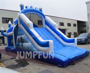 2025 Casa <span class=keywords><strong>de</strong></span> rebote inflable congelada <span class=keywords><strong>y</strong></span> tobogán niños carrera <span class=keywords><strong>de</strong></span> obstáculos inflable comercial a la venta - Product Image 4