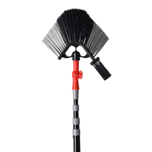<span class=keywords><strong>Balai</strong></span> à deux têtes Vertak, manche télescopique, brosse de nettoyage à longue portée, longueur visible 90-120 mm, <span class=keywords><strong>balai</strong></span> d'intérieur et d'extérieur - Product Image 3