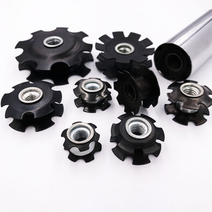 Écrous d'insertion étoilés ronds en acier inoxydable M6x14L, fabricant d'écrous <span class=keywords><strong>couronne</strong></span> - Product Image 2