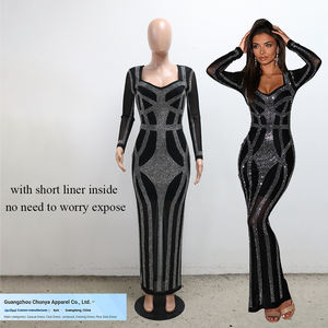 शेयर लक्जरी डिनर गाउन में पार्टी क्लब के जन्मदिन के लिए लाइनर महिला प्रोम ड्रेस के साथ - Product Image 2