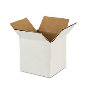 Caixas brancas robustas do papelão para o transporte, tamanho 5x5x5 branco caixa de cartão - Product Image 3