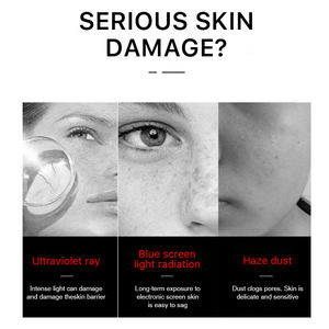 Protector solar para el cuerpo facial, crema iluminadora, <span class=keywords><strong>bloqueador</strong></span> solar, protección de la piel, antienvejecimiento, control de aceite, hidratante, SPF 50, protector solar para la piel facial - Product Image 5