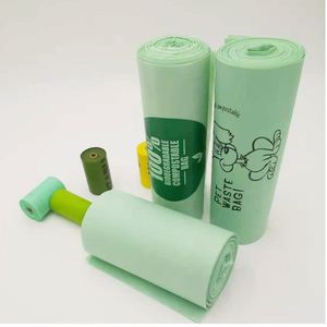 100% Biodegradable <b>Compostable</b> Dog Poop Bags Custom Logo Modern <b>Small</b> Animals Pet Waste - Product Image 6