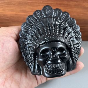 นกหวีดเซรามิคโอคาริน่ารูปผี สำหรับฮาโลวีน แอซเท็ก เทพแห่งความตาย นกหวีดเสียงกรีดร้องสยองขวัญ ของเล่นคลายเครียด อุปกรณ์เชียร์ลีดเดอร์ - Product Image 5