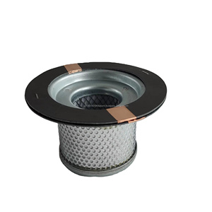 เม้งหม่า 92128883 ตัวกรองน้ำมันไฟเบอร์กลาสแบบบางสีเงินใหม่ อะไหล่คอมเพรสเซอร์อุตสาหกรรมสำหรับเครื่องอัดอากาศ - Product Image 1