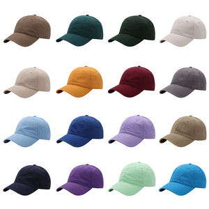 Casquette de baseball en coton 100% à 6 panneaux avec visière incurvée, logo brodé personnalisé OEM, vente en gros d'usine, faible MOQ - Product Image 1