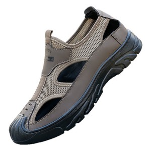 Summer Open-weave Breathable Mesh Surface <b>Sandals</b> with Hollow Design for Casual Wear, Suitable for Beach and <b>Sandal</b> Use. - Product Image 1