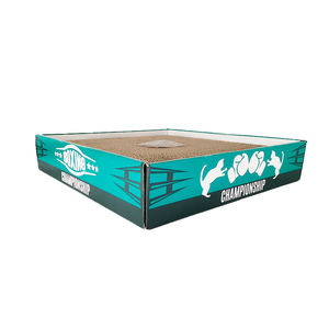 C4P desain baru 2 buah mainan cakar kucing bolak-balik penjaga penggaruk kucing papan garuk - Product Image 5