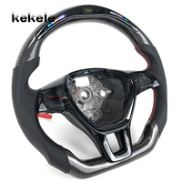 Volant LED en fibre de carbone personnalisé pour Volkswagen VW CC Golf MK7 Jetta GTI Magotan Passat Tiguan Lingdu