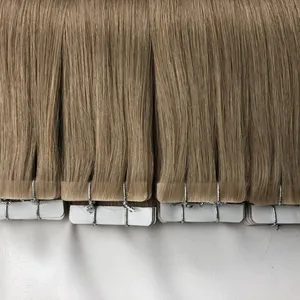 Professionele Onzichtbare Haar Remy Dubbel Getekende Tape Menselijk Haar Extensie Naadloze Tape In Hair Extensions