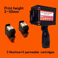 Imprimante portable automatique industrielle à jet d'encre / Imprimante portable Wi-Fi alimentée par batterie pour l'impression de factures, d'étiquettes, de cartes et de dates d'expiration