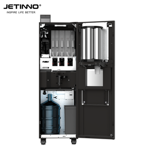 Dispensador automático de tazas Jetinno JL220 QR pay Máquina Expendedora de café con pantalla táctil de 21,5 pulgadas fresco y caliente con luz ambiental - Product Image 5