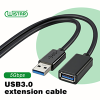 WISTAR USB3.0 Verlängerungskabel Stecker auf Buchse M-F Verlängerungskabel Datenkabel Großhandel USB 3.0 Kabel