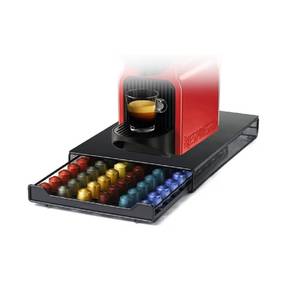 Support métallique compatible <span class=keywords><strong>Nespresso</strong></span> pour 60 <span class=keywords><strong>capsules</strong></span> – Tiroir de <span class=keywords><strong>rangement</strong></span> pour dosettes de café – Fournisseur d'usine - Product Image 1