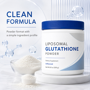 Complément de Vitamine C Liposomale Réduite Personnalisé 1000mg Glow 30000, Poudre de L-Glutamine, Beauté, Adultes, Riches en Protéines, Femmes Enceintes - Product Image 3