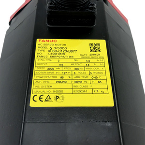 พัดลมฟานุคแท้รุ่น A06B-0123-B077 AC สำหรับระบบควบคุมการเคลื่อนที่ของอุปกรณ์อัตโนมัติในเครื่องจักร มีสินค้าในสต็อก - Product Image 3