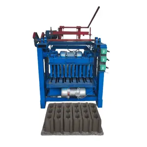 Semiautomatic H-shaped slope protection brick machine chain paving environmentally friendly concrete