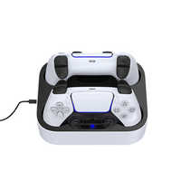 Station de charge en gros pour manette PlayStation 5 4 Accessoires de jeu pour manette PS5 Station de charge Dualsense