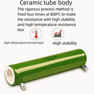 Résistance de décharge céramique tubulaire ZG11 RX20, résistance à enroulement émaillée 8W 10W 20W 25W 30W 50W 75W 100W 150W 200W 300W - Product Image 5