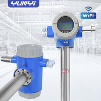 Débitmètre électromagnétique sans fil Yunyi en acier inoxydable DN50-DN300 IP68 avec sortie LoRaWAN certifié MID pour l'eau OEM