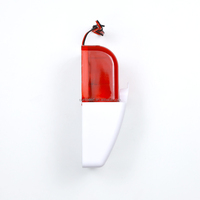 Alarme de sécurité intérieure/extérieure étanche avec détecteur de mouvement, son et lumière, détection de niveau d'eau, TCP, plastique, Tuya Smart, 100-200m