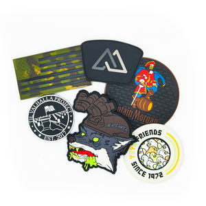 Fabriek Custom Pvc <span class=keywords><strong>Patch</strong></span> <span class=keywords><strong>Backing</strong></span> Voor Hoed En Kleding Patches - Product Image 4