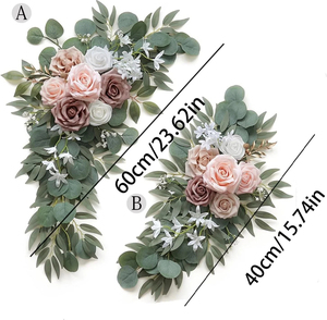 Nuevo Ramo de Flores Artificiales Premium 2026, Decoración para Respaldo de Silla, Adorno Hecho a Mano para Arreglos de Mesa de Boda y Escaleras - Product Image 3