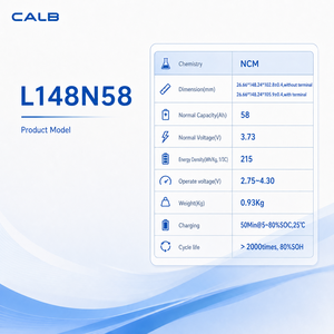 Cellule de batterie NCM 58Ah 3.73V prismatique Grade A CALB L148N58 2000 cycles pour VE PHEV HEV Garantie fabricant 5 ans - Product Image 3