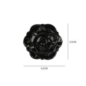 Dompet bundar Mini lipat dua sisi, kaca rias kosmetik bunga wanita - Product Image 2