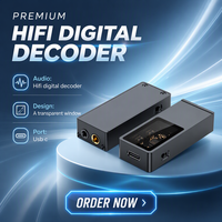 Amplificateur portable OEM TT39518FO1-PROMAX à double puce audiophile 32/768kHz, son sans perte à gain élevé, type C pour téléphone et ordinateur portable