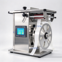 Machine d'étiquetage et de scellage d'angle LT-CL10 – Applicateur d'étiquettes à angle droit de bureau pour boîtes et sachets – Pose d'étiquettes d'angle pour emballages
