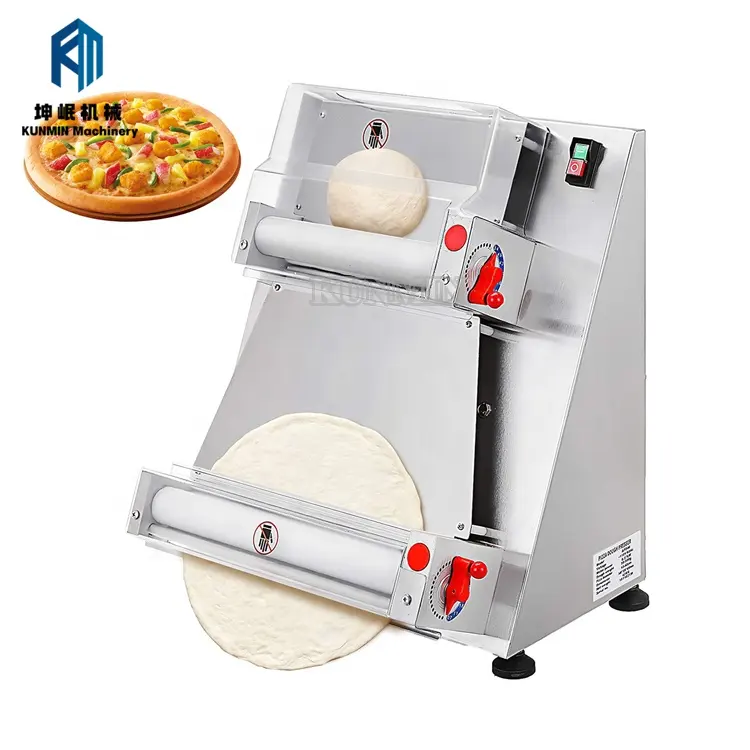 Máquina de imprensa pura de massa de pizza econômica e prática automática