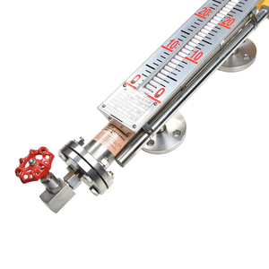 Explosionsgeschützter Industrieller Magnetischer Klappenstandsensor 1m 2m 3m Glasröhren-Typ Wasser-Öl-<span class=keywords><strong>Tank</strong></span> Füllstandsmesser - Product Image 5