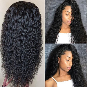 13x6 Peru trong suốt HD ren phía trước đầy đủ ren tóc giả tóc con người nhà cung cấp, 100% Ấn Độ Trinh Nữ tóc nước sóng tóc giả tóc con người - Product Image 5