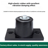 Isolateurs de vibrations verticales pour climatiseur, amortisseurs de chocs, supports d'isolation pour machine à laver, caoutchouc naturel/néoprène super